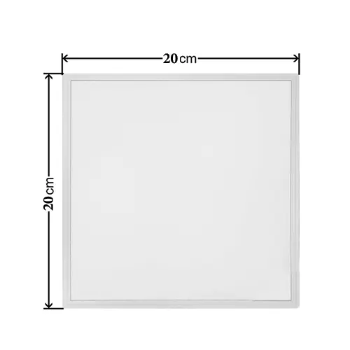 پنل سقفی LED روکار 20×20 با نور یکنواخت و طراحی مینیمال ساتک 98