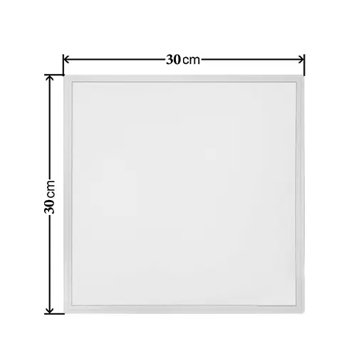 پنل سقفی LED روکار 30×30 با نور یکنواخت، مصرف کم انرژی و نصب سریع با گارانتی معتبر ساتک 98