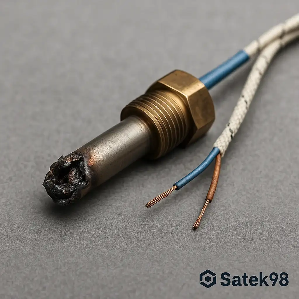 خرابی ترموکوپل صنعتی در تجهیزات اندازه گیری دما – بررسی دلایل، علائم و روش های تعمیر و عیب یابی تخصصی توسط تیم فنی ساتک ۹۸