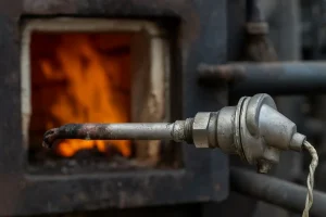 اهمیت عملکرد دقیق ترموکوپل صنعتی و خطرات خرابی آن در سیستم های حرارتی – توقف خط تولید، آتش سوزی و افت کیفیت محصولات در صنایع سنگین | ساتک ۹۸